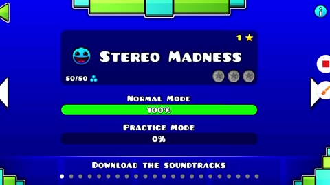 Stereo Madness Geometry Dash