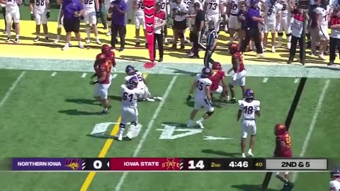 Iowa State vs Northern Iowa Highlights | College Football Week 1 | 2023 College Football Highlights