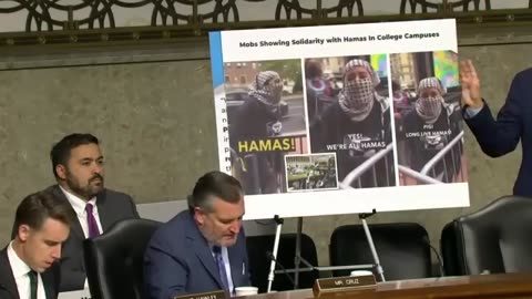 Senator Cruz BLASTS Antisemitic Protestor In Senate Judiciary Hearing