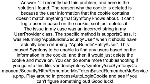 Symfony2 remember me cookie gets deleted when reopening the browser