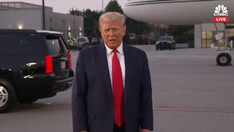 Fmr. President Trump speaks following his arrest in Georgia 8/24/23