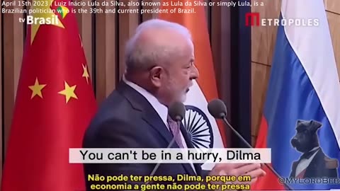 Dollar Collapse | "Who Decided That the Dollar Was the Currency After the Disappearance of GOLD Backing?" - Luiz Inácio Lula da Silva (Also known as Lula da Silva or simply Lula, Brazilian politician who is the 39th and current