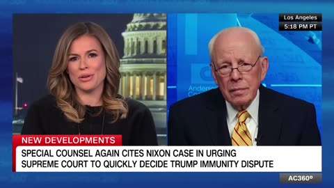 Ex-Nixon White House counsel explains why this Trump case is higher stakes than Watergate