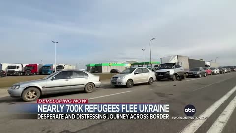 677,000 people have fled Ukraine to neighboring countries UN WNT