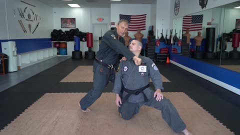 Correcting common errors executing the American Kenpo technique Escape from Darkness