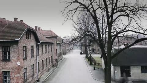 Auschwitz: Drone video of Nazi concentration camp