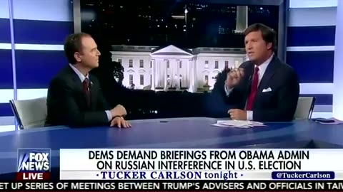 FLASHBACK: Tucker Carlson ANNIHILATES Adam Schiff To His Face On Live TV for everyone too see.