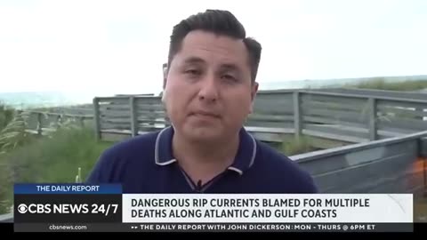 How to identify rip currents and what to do if you're caught in one CBS News