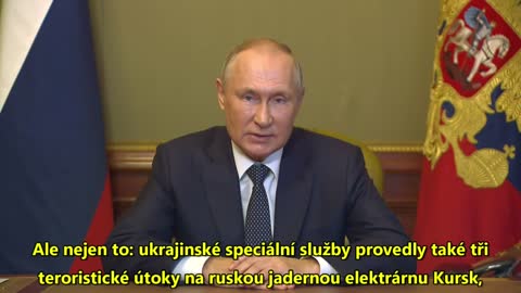 Vladimir Putin označil Ukrajinu za teroristický stát a pohrozil mohutnými údery!