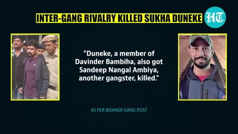 Not India, But Inter-gang Rivalry Killed 2nd Pro-Khalistan Terrorist Sukha Duneke In Canada