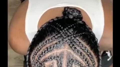 Hairstylist Shows Amazing Braided Manbun Hairstyle