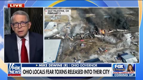 Ohio governor grilled on train derailment response- 'What are you waiting for-'