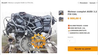 Moteur complet AUDI 3.2 FSI CAL