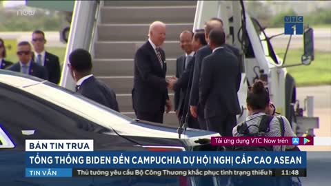 Tổng thống Mỹ Biden dự hội nghị ASEAN tại Campuchia | VTC Tin mới