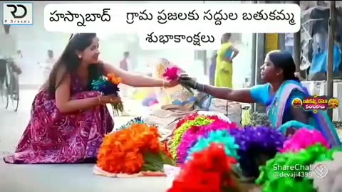 Bathukamma Festival in Hasnabad