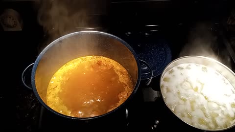 MERRY CHRISTMAS! Old Guy Simmering Gumbo