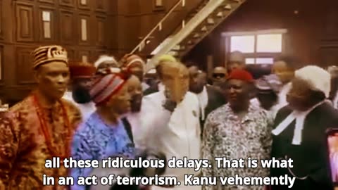 the Supreme Court of Nigeria ruling that made Nnamdi Kanu lecturing Nigerian court