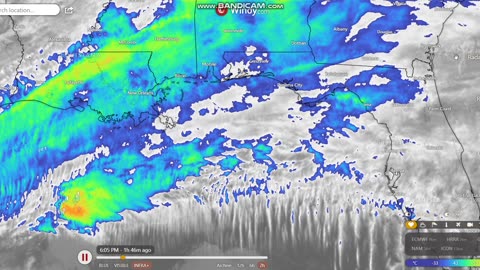 🚨New Fires Possible in Mexico🔥or New Man-Made Electrical Storms⚡️ Over Gulf of Mexico!