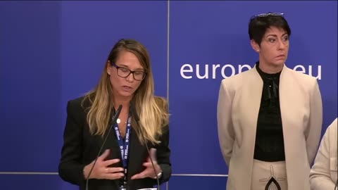 Press conference after Pfizer CEO Albert Bourla refused to answer in front of European Parliament