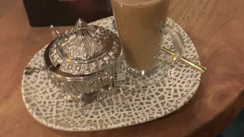 Coffee at Neyzen restaurant, Romford