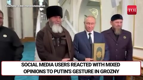 Putin Kisses the Holy Quran