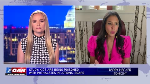 Ivory Hecker Tonight - Study: Kids Poisoned By Phthalates Lotions, Soaps - W/ Vani Hari, 9/24/23