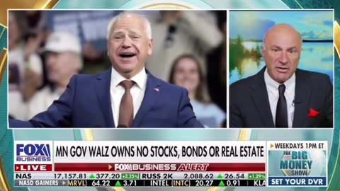 Kevin O'Leary OBLITERATES Tim Walz In Brutal Takedown On Fox