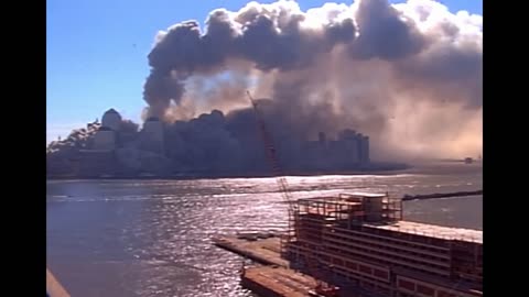 Dustification of the Twin Towers on September 11, 2001