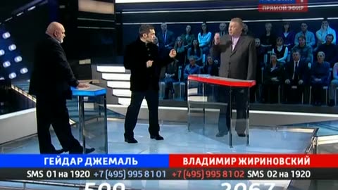 Duel – Heydar Dzhemal vs V. Zhirinovsky (02-24-2011)