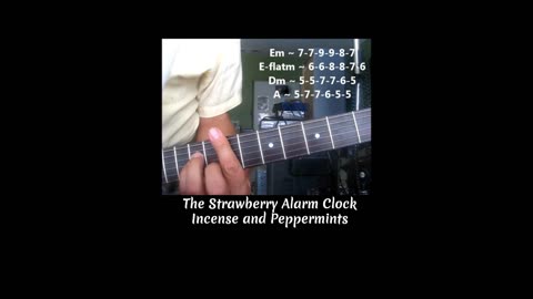 Incense and Peppermints ~ the Strawberry Alarm Clock ~ a Fragrant Lesson.