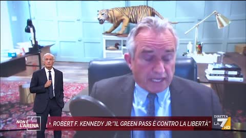 🔴 Robert F. Kennedy Jr. a "Non è l'arena" (20/10/2021)