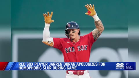 🚨 Red Sox OF Jarren Duran issues apology after directing a homophobic slur at a heckling fan