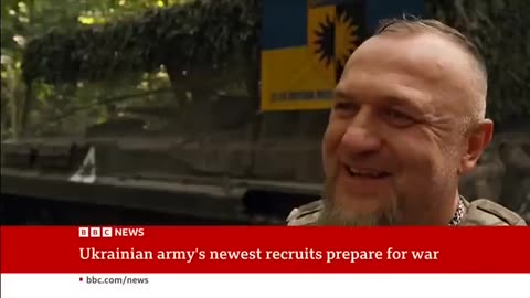 Ukrainian army's newest recruits prepare for war