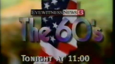 February 7, 1999 - Promo for Indianapolis TV News Special Report, 'The 60s'