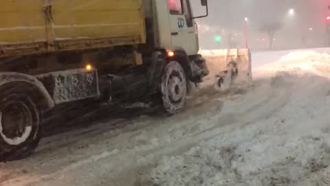 Snow too Deep for Plow