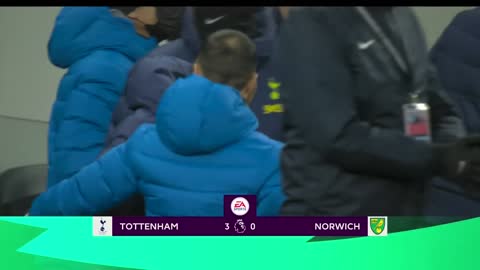 Tottenham Hotspur v Norwich City Highlights