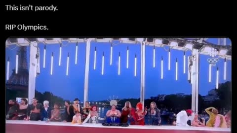 THIS IS SO DEMONIC AND CRINGE. WE ALL NEED TO PRAY!! Actual opening ceremony of the Olympics.