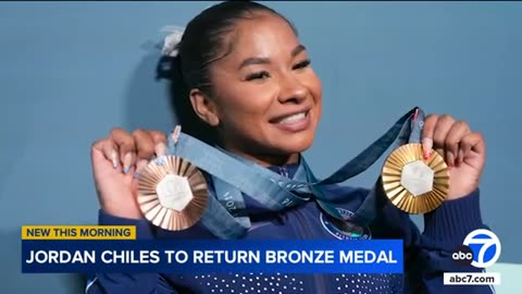 Jordan Chiles stripped of gymnastics bronze medal