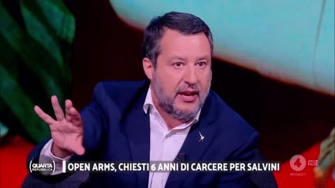 🔴 Matteo Salvini a "Quarta Repubblica" di Nicola Porro (16.09.2024)