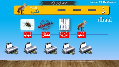 Lesson # 09 Arabic Alphabet Dhaal | Noorani Qaeda | Alquran Foundation | Online Quran Class |