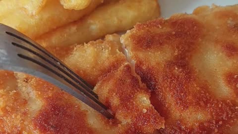 Easy Homemade Cordon Bleu 🐔 🍟 👩‍🍳 #cordonbleu #chicken #howtocook #recipe #cooking #food