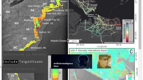 'The impacts are real': New satellite images show East Coast sinking faster than we thought