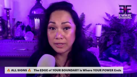 ALL SIGNS: The EDGE of YOUR BOUNDARY is Where YOUR POWER Ends