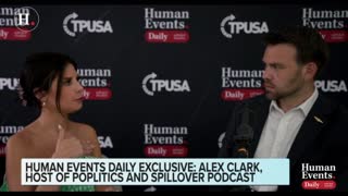 Alex Clark tells Jack Posobiec that illness has become a currency