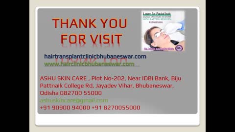 Hair Fall treatment at Bhubaneswar by hairtransplantclinicbhubaneswar