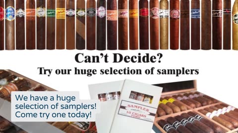 Cigar Samplers galore