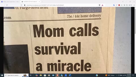 Mom Calls Survival a Miracle