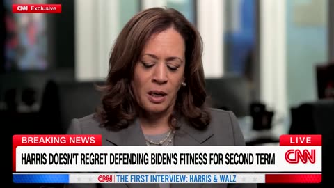 Bash asks Harris if she regrets telling the American people Biden was fit to serve