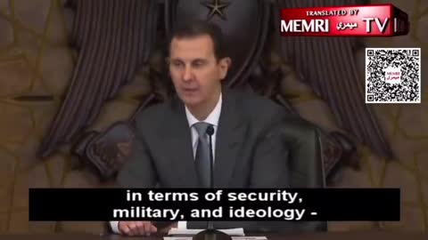 Bashar al-Assad Gives Out A Red Pill About Ukraine, Israel and the West