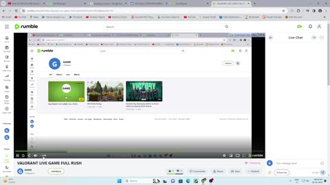 VALORANT LIVE GAME FULL RUSH